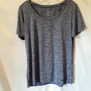Like New Nike blue heather dri fit top